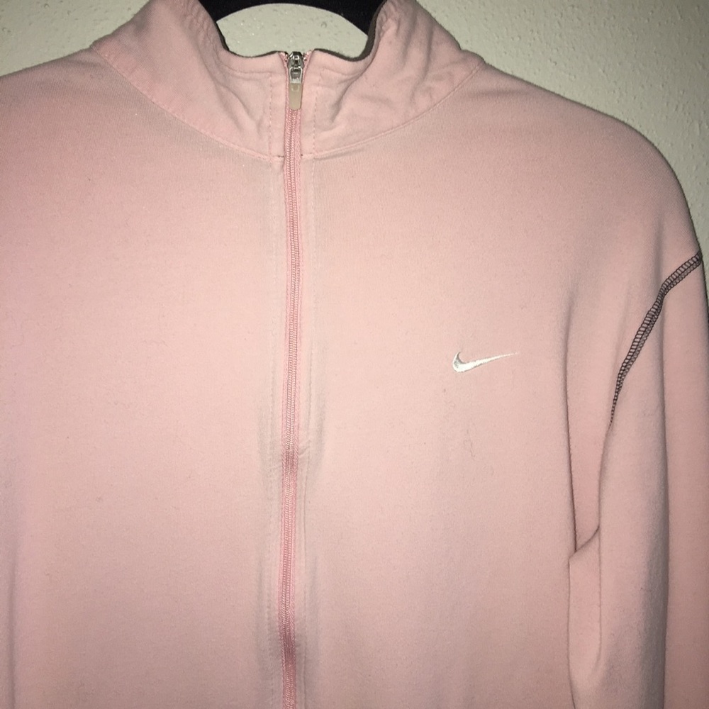 Baby pink Nike pullover